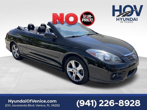 Black 2008 Toyota Camry Solara Sport