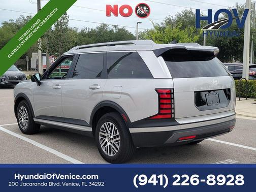 Typhoon Silver Metallic 2026 Hyundai PALISADE SEL