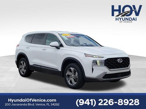 Serenity White Pearl 2023 Hyundai SANTA FE SE