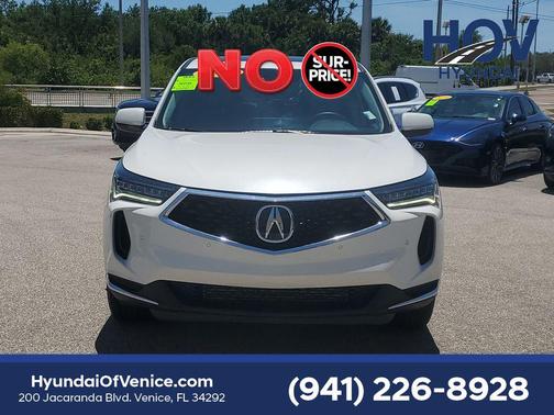 Platinum White Pearl 2023 Acura RDX Technology Package