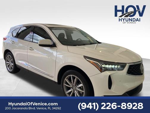 Platinum White Pearl 2023 Acura RDX Technology Package