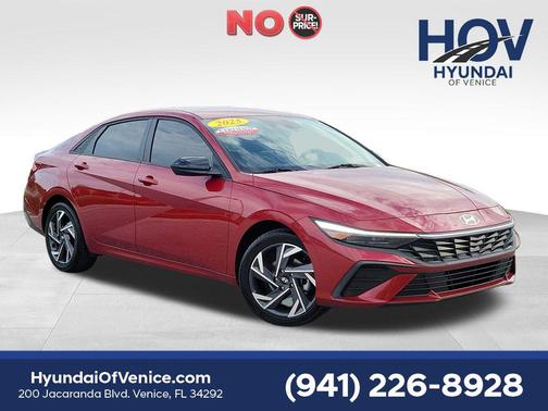 Ultimate Red 2025 Hyundai ELANTRA Sport