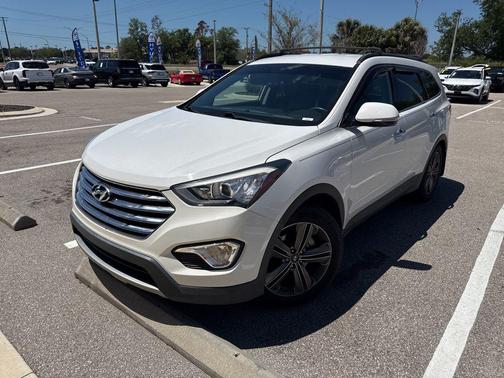 Monaco White 2015 Hyundai SANTA FE Limited