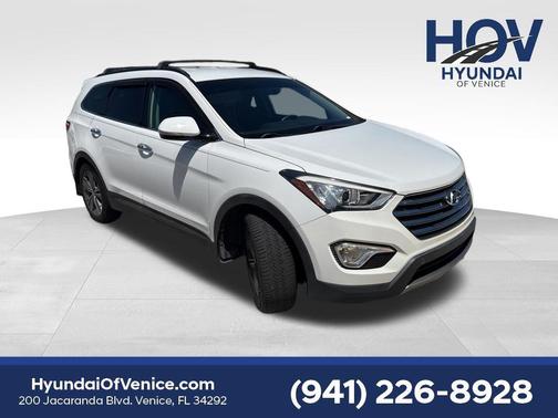 Monaco White 2015 Hyundai SANTA FE Limited