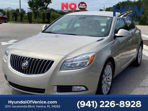 Gold Mist Metallic 2012 Buick Regal Base