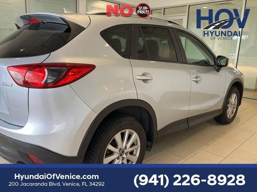 Sonic Silver Metallic 2016 Mazda CX-5 Touring
