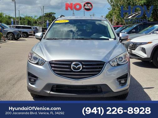 Sonic Silver Metallic 2016 Mazda CX-5 Touring