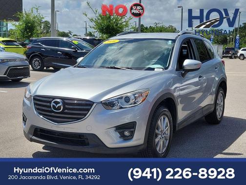 Sonic Silver Metallic 2016 Mazda CX-5 Touring