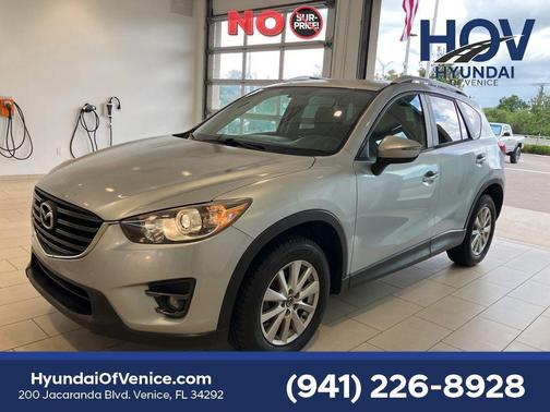 Sonic Silver Metallic 2016 Mazda CX-5 Touring