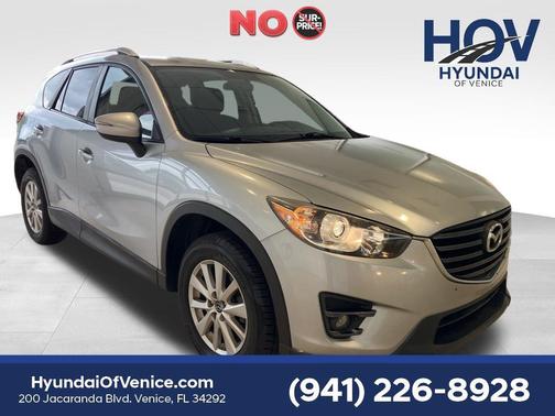Sonic Silver Metallic 2016 Mazda CX-5 Touring