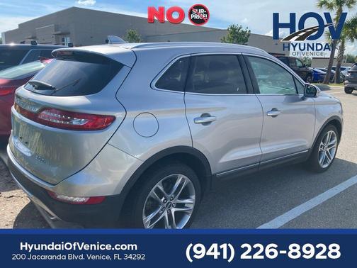 Silver Metallic 2017 Lincoln MKC Reserve