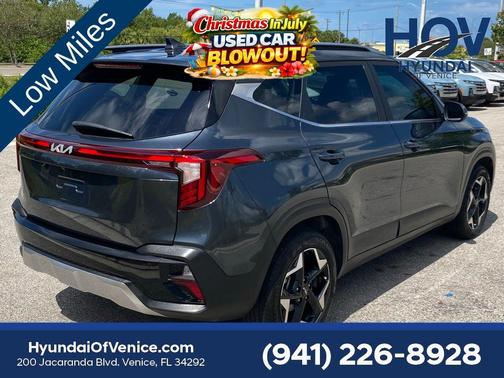 Gravity Gray 2025 Kia Seltos EX