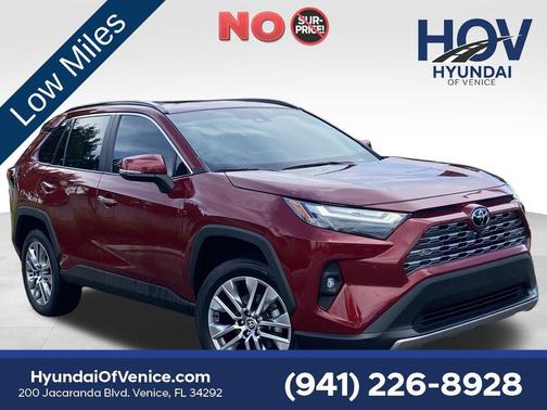 Ruby Flare Pearl 2023 Toyota RAV4 Limited