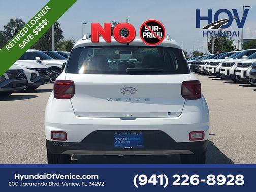Lunar White 2026 Hyundai VENUE SEL