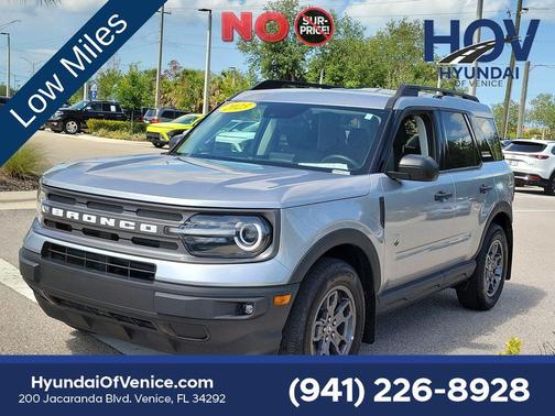 ICONIC SILVER METALLIC 2023 Ford Bronco Sport Big Bend