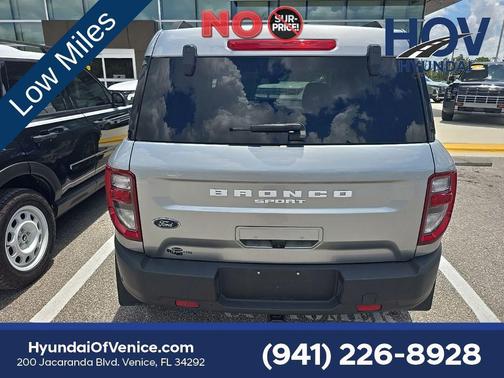 ICONIC SILVER METALLIC 2023 Ford Bronco Sport Big Bend
