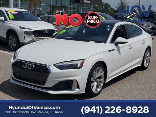 Ibis White 2022 Audi A5 Sportback Premium Plus
