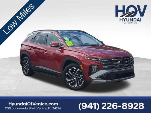 Ultimate Red 2025 Hyundai TUCSON Limited