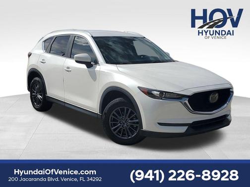 Snowflake White Pearl Mica 2021 Mazda CX-5 Touring