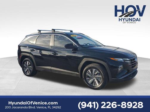 Black Pearl 2024 Hyundai TUCSON Hybrid Blue