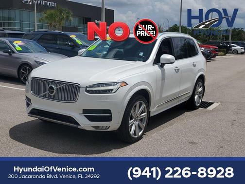 Crystal White Pearl 2019 Volvo XC90 T6 Inscription