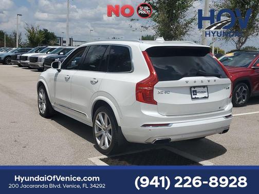 Crystal White Pearl 2019 Volvo XC90 T6 Inscription