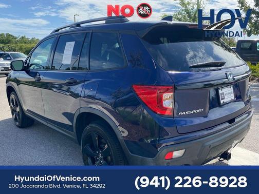 Obsidian Blue Pearl 2020 Honda Passport AWD Elite