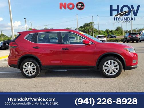 Palatial Ruby 2017 Nissan Rogue S