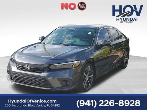 Meteorite Gray Metallic 2024 Honda Civic Touring