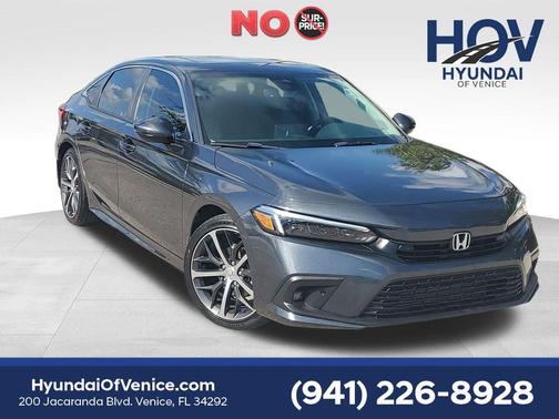 Meteorite Gray Metallic 2024 Honda Civic Touring