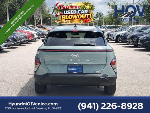 Mirage Green 2026 Hyundai KONA SEL Sport