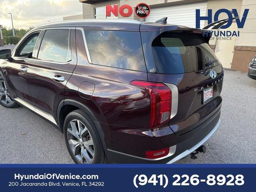 Sierra Burgundy 2021 Hyundai PALISADE SEL