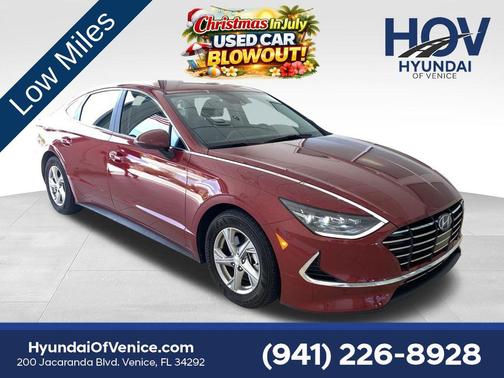 Ultimate Red 2023 Hyundai SONATA SE