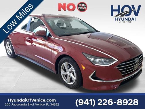 Ultimate Red 2023 Hyundai SONATA SE