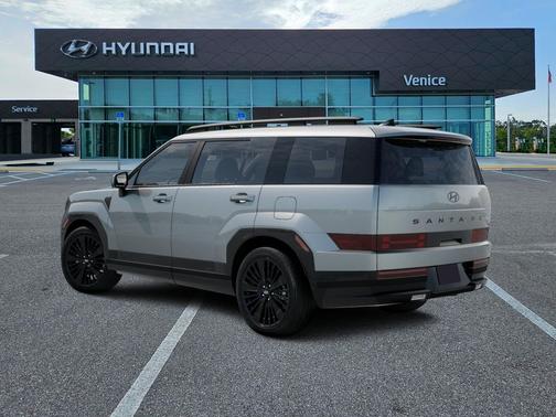 Shimmering Silver 2027 Hyundai SANTA FE HEV Calligraphy