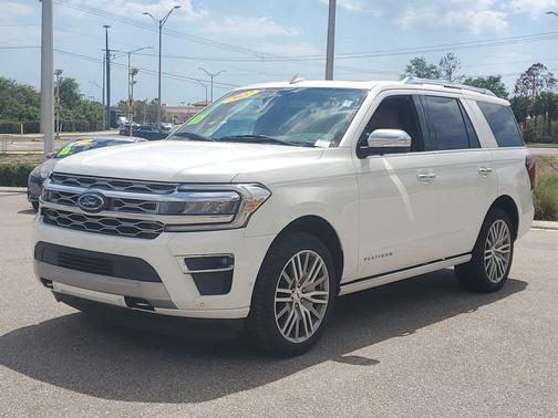 STAR WHITE MET TRI-COAT 2022 Ford Expedition Platinum