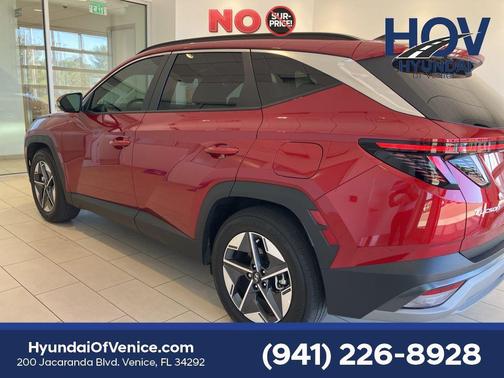 Ultimate Red 2025 Hyundai TUCSON SEL Convenience