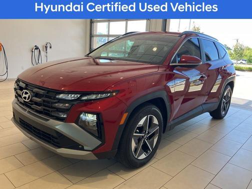 Ultimate Red 2025 Hyundai TUCSON SEL Convenience