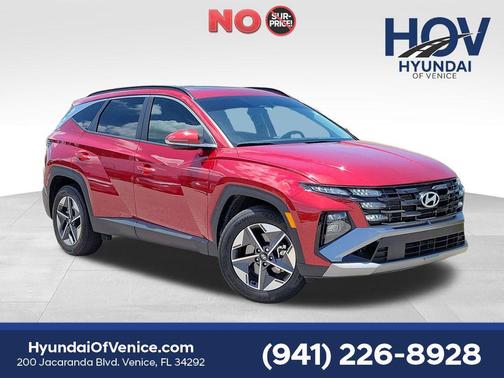 Ultimate Red 2025 Hyundai TUCSON SEL Convenience