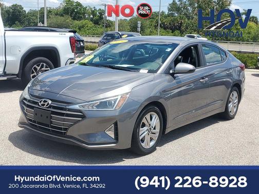 Machine Gray 2020 Hyundai ELANTRA SEL