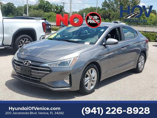 Machine Gray 2020 Hyundai ELANTRA SEL