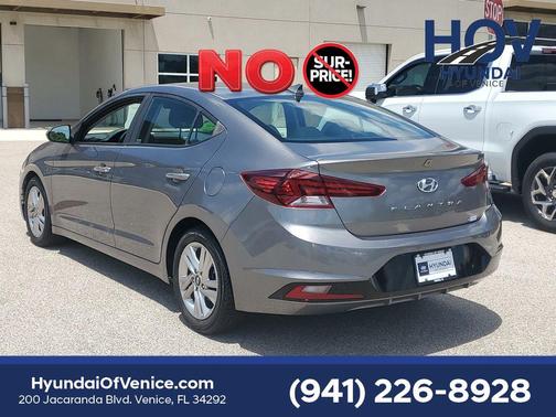 Machine Gray 2020 Hyundai ELANTRA SEL