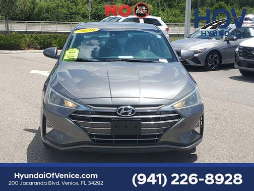 Machine Gray 2020 Hyundai ELANTRA SEL