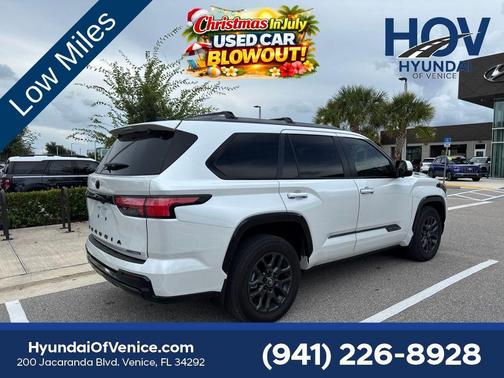 Wind Chill Pearl 2025 Toyota Sequoia Platinum