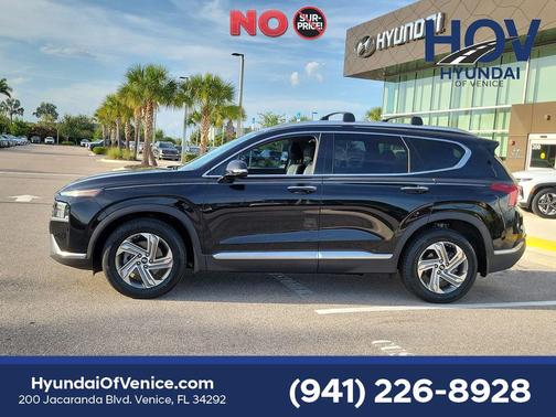 Twilight Black 2022 Hyundai SANTA FE SEL 2.4