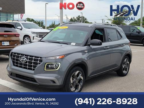 Galactic Gray 2023 Hyundai VENUE Limited