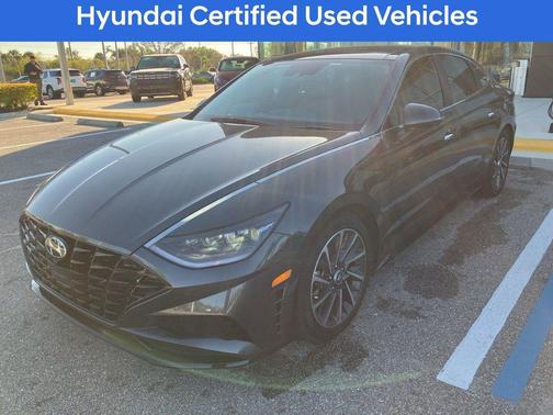 Portofino Gray 2023 Hyundai SONATA Limited