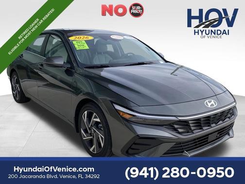 Amazon Gray 2026 Hyundai ELANTRA Limited