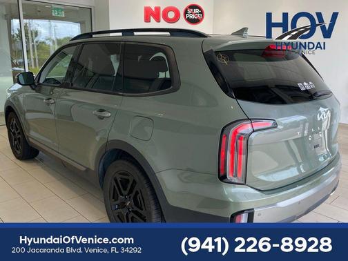 Jungle Green 2023 Kia Telluride EX X-Line
