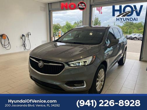 Satin Steel Metallic 2021 Buick Enclave FWD Essence